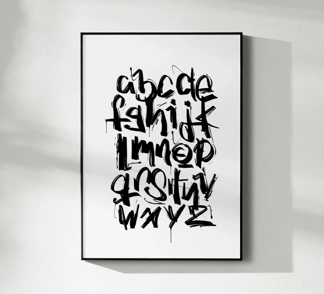 Alphabet ABC plexiglass da LIMITED EDITION LETTERS