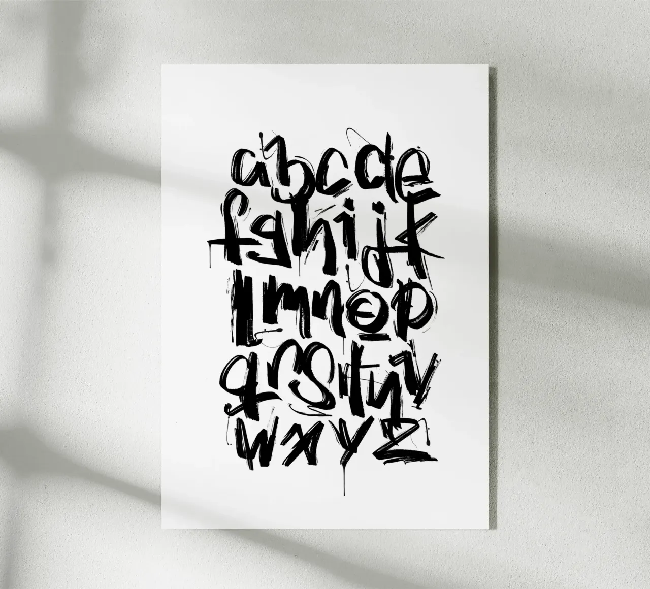 Alphabet ABC plexiglass da LIMITED EDITION LETTERS