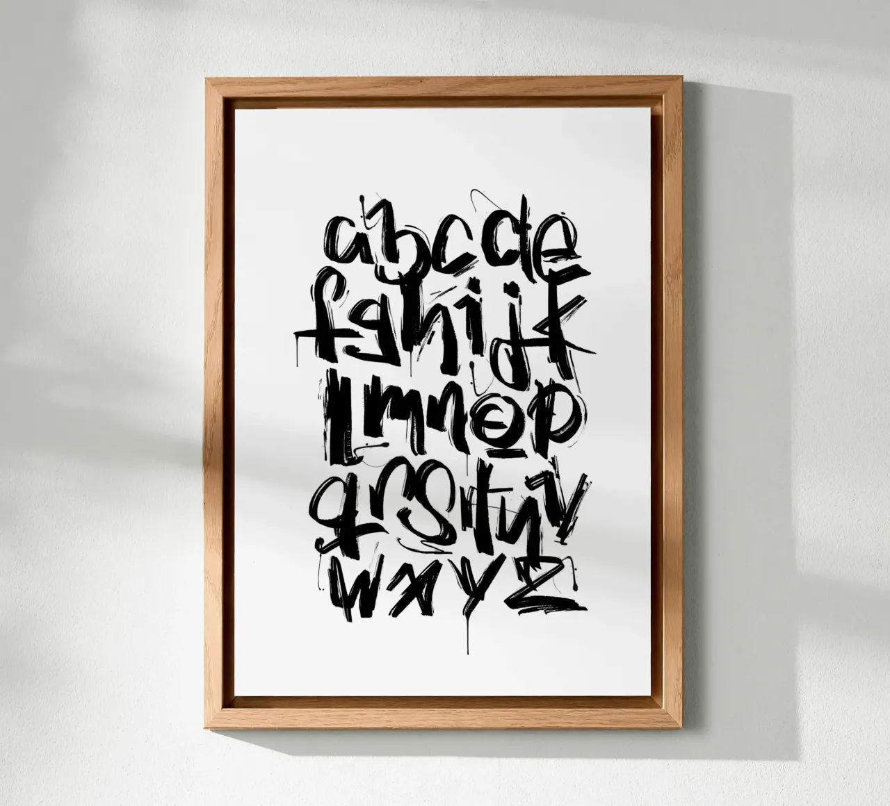 Alphabet ABC pannello forex da LIMITED EDITION LETTERS