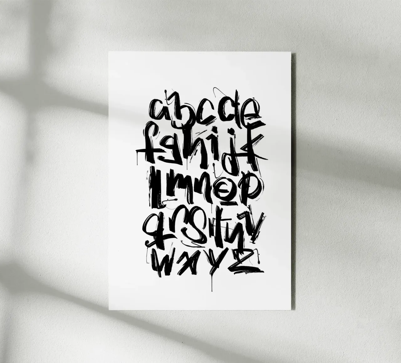 Alphabet ABC alluminio dibond da LIMITED EDITION LETTERS
