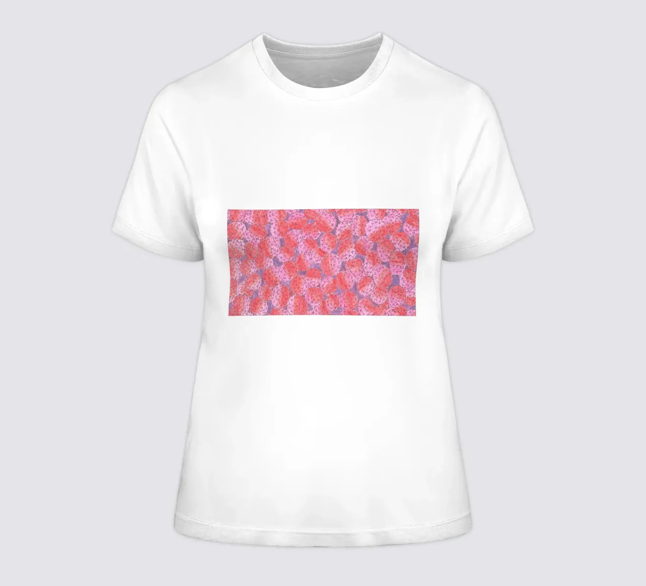 Litchis Explosion 💣 women's fitted t-shirt by Riry Duwaa