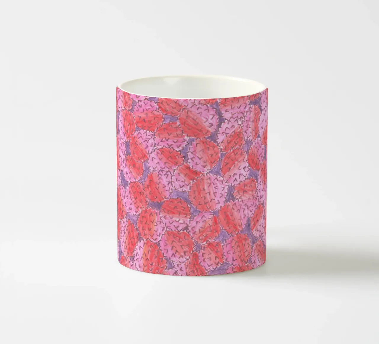 Litchis Explosion 💣 tazza in ceramica da Riry Duwaa
