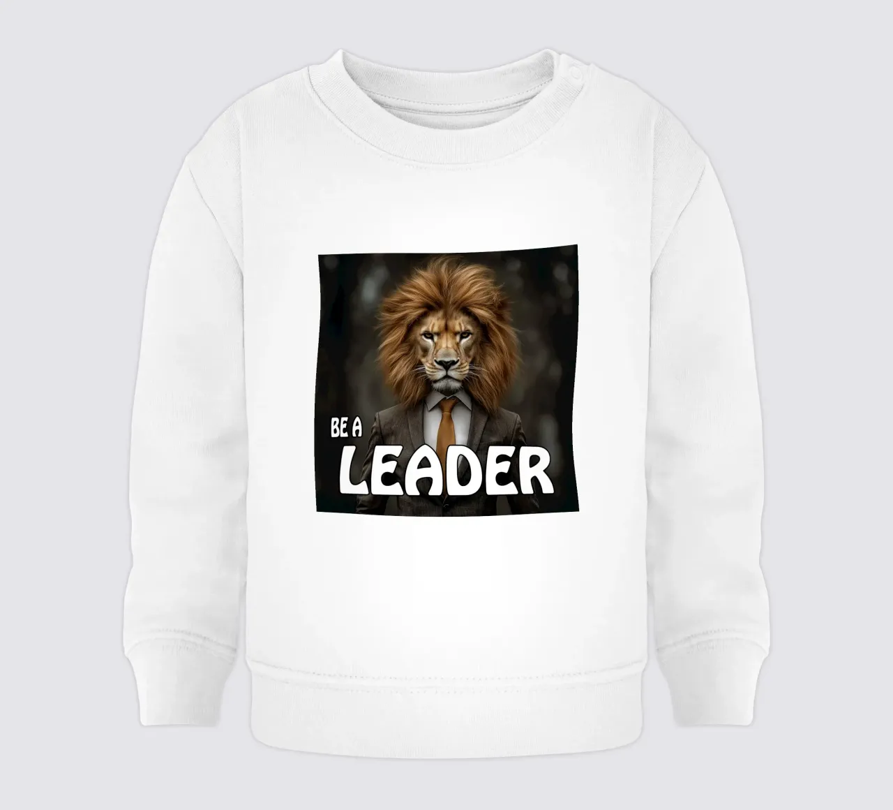 Essere un leader felpa neonato da Motivate-Today