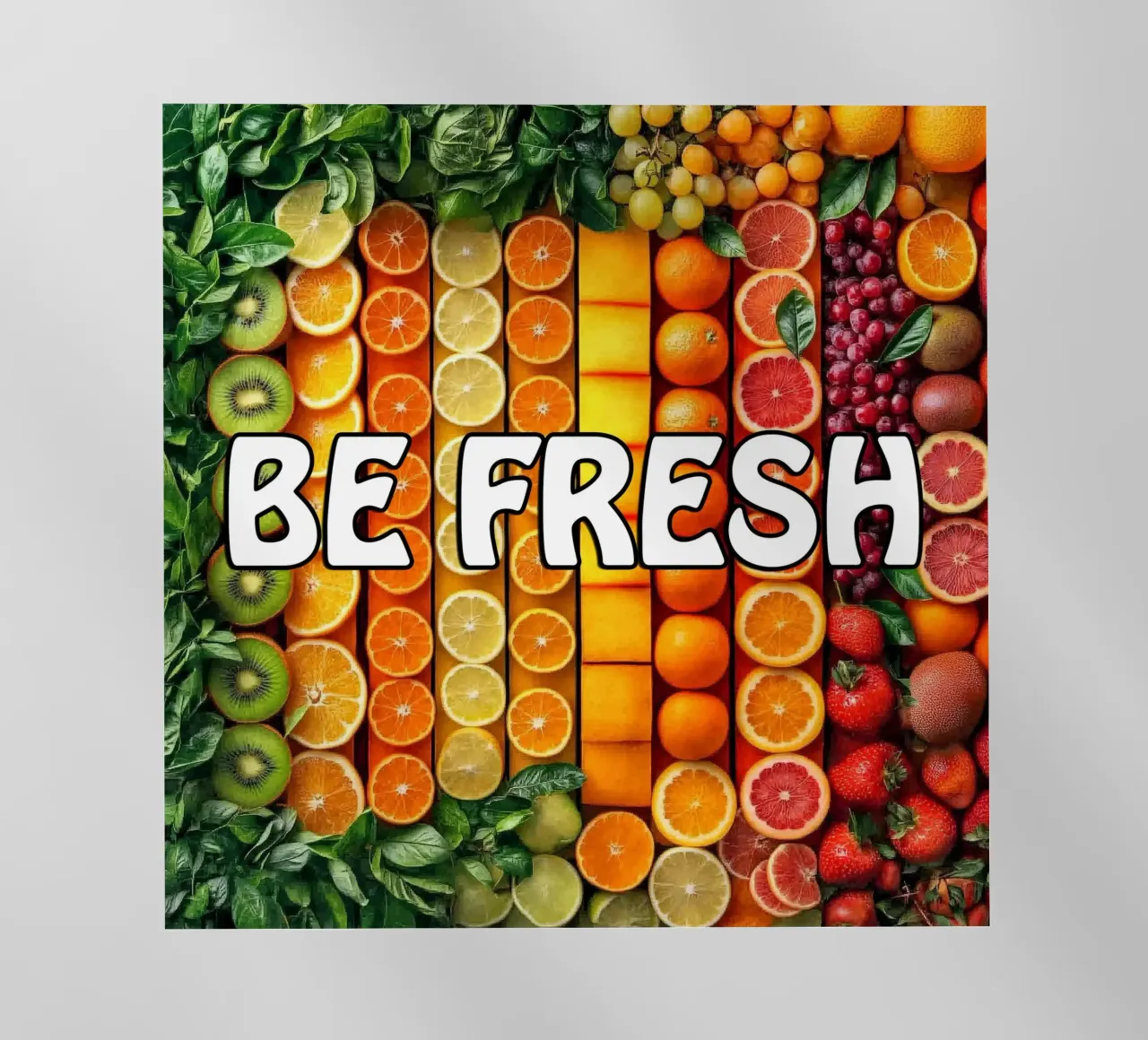 Essere freschi pellicola backlit da Motivate-Today