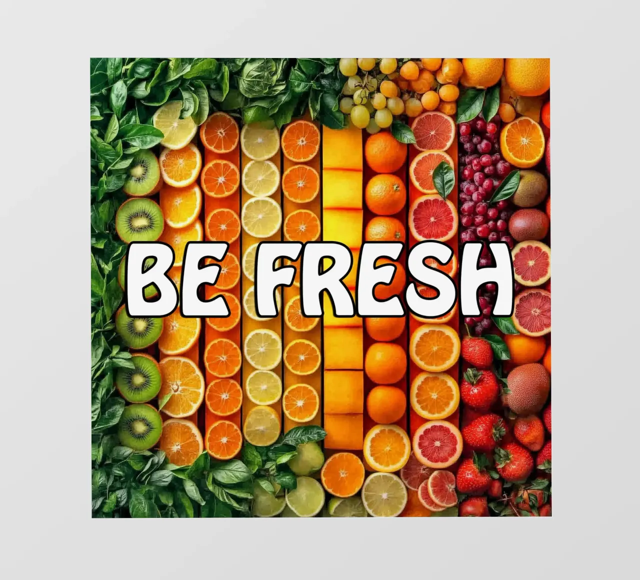 Essere freschi pellicola backlit da Motivate-Today