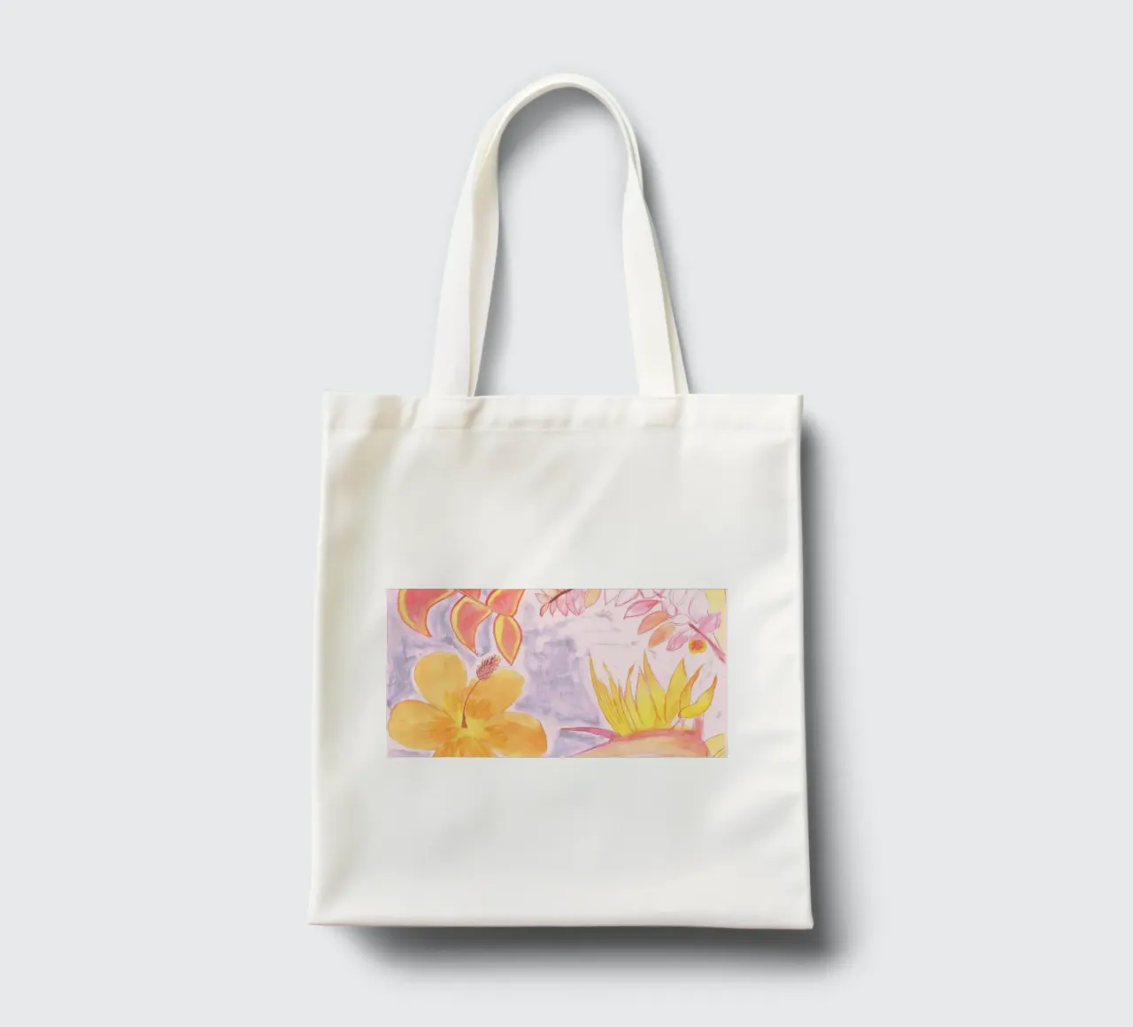 💡Néon Fleurs des îles 🏝️ borsa in juta da Riry Duwaa