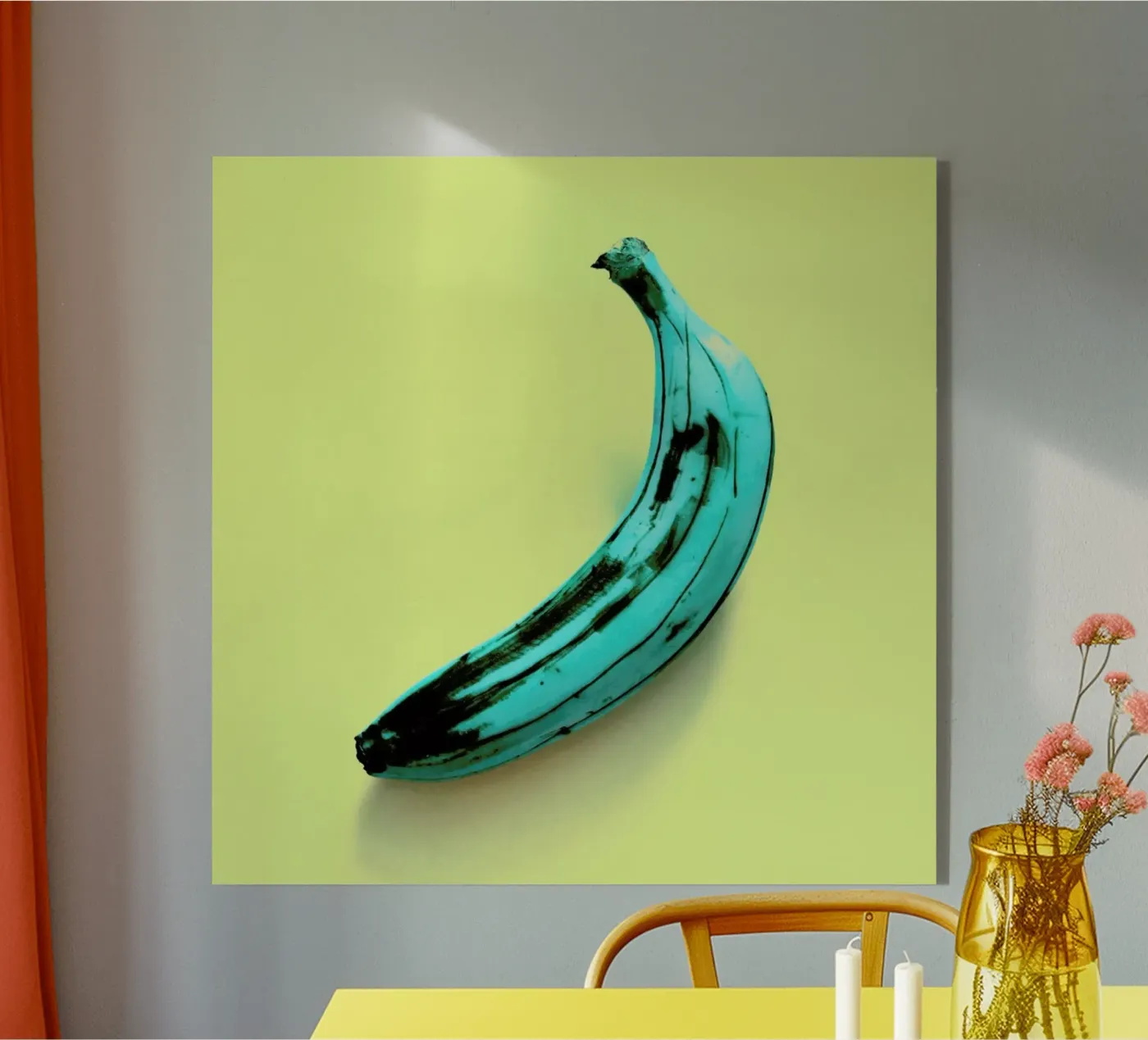 1967 Blue acryl van Ballack Art House