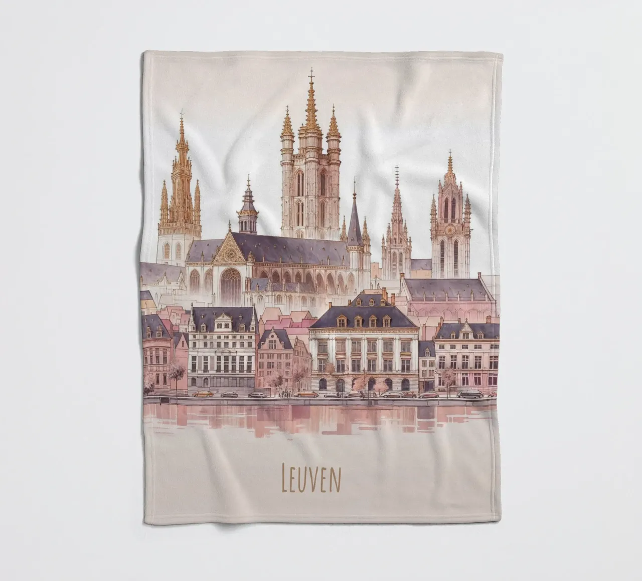 Punti di riferimento moderni e minimalisti della città di Leuven coperta in pile da WijdevenDesign