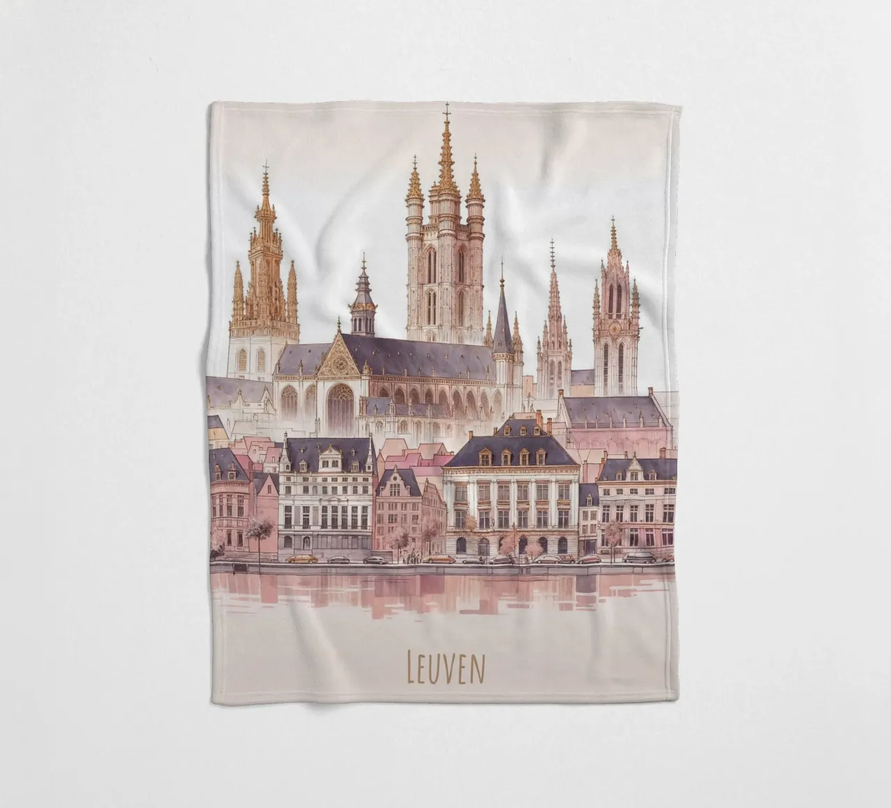 Punti di riferimento moderni e minimalisti della città di Leuven coperta in pile da WijdevenDesign
