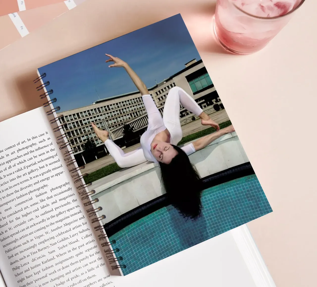 Belgrade #5 spiral notebook by The Urban Yoga