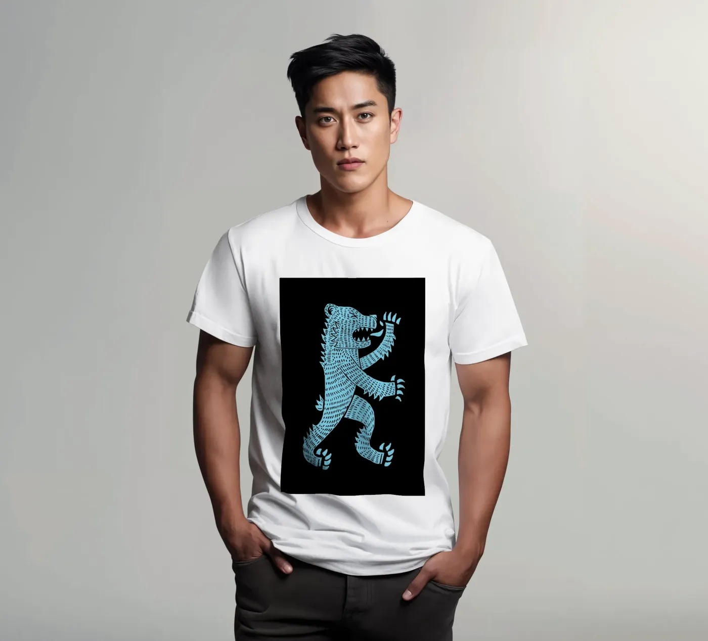 Bear t-shirt da Matthew Taylor Wilson