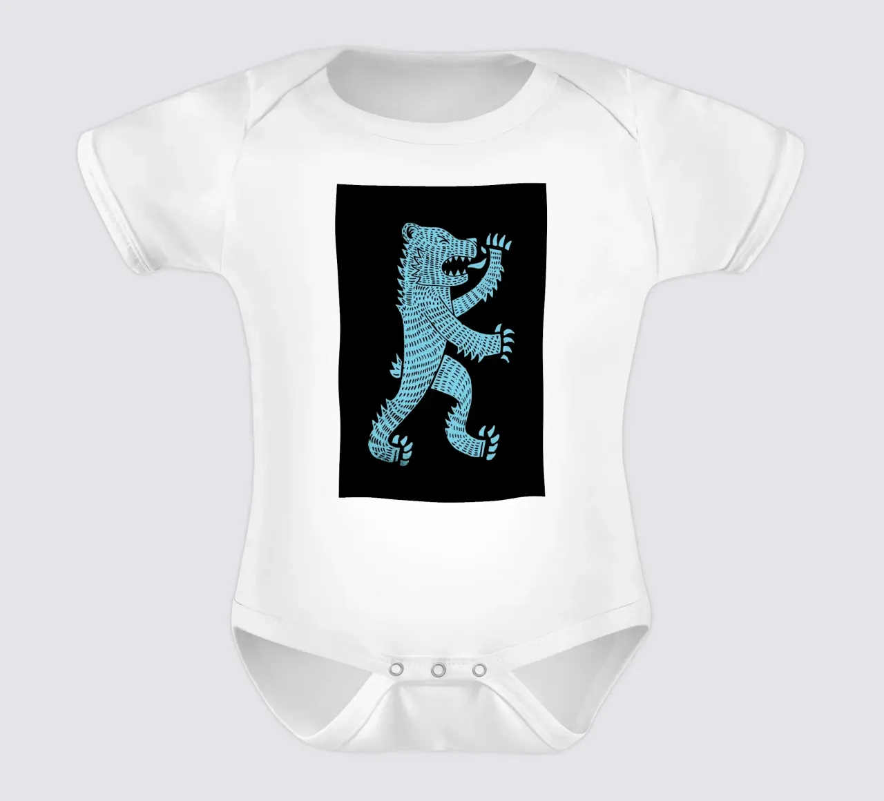 Bear body neonato maniche corte da Matthew Taylor Wilson
