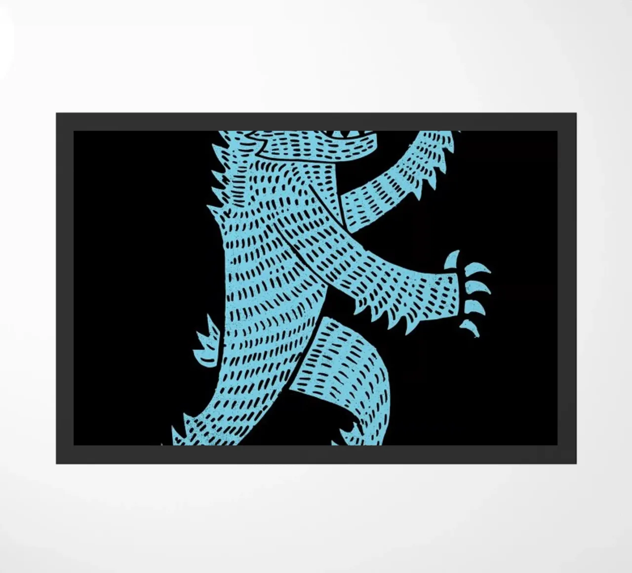 Bear deurmat van Matthew Taylor Wilson