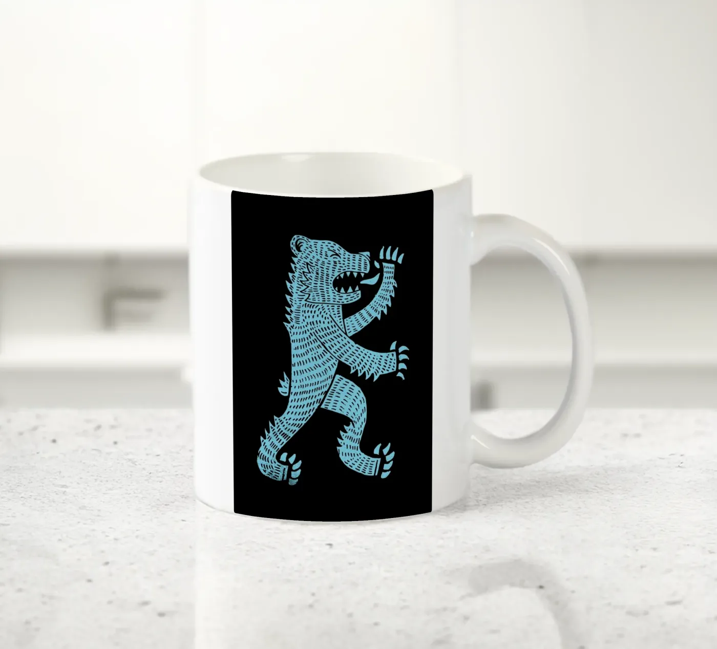 Bear tazza in ceramica da Matthew Taylor Wilson