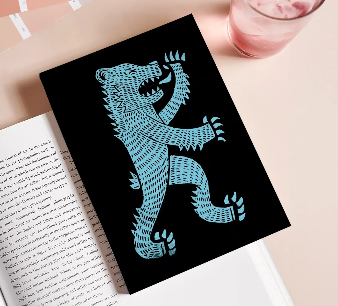 Bear Notizbuch von Matthew Taylor Wilson