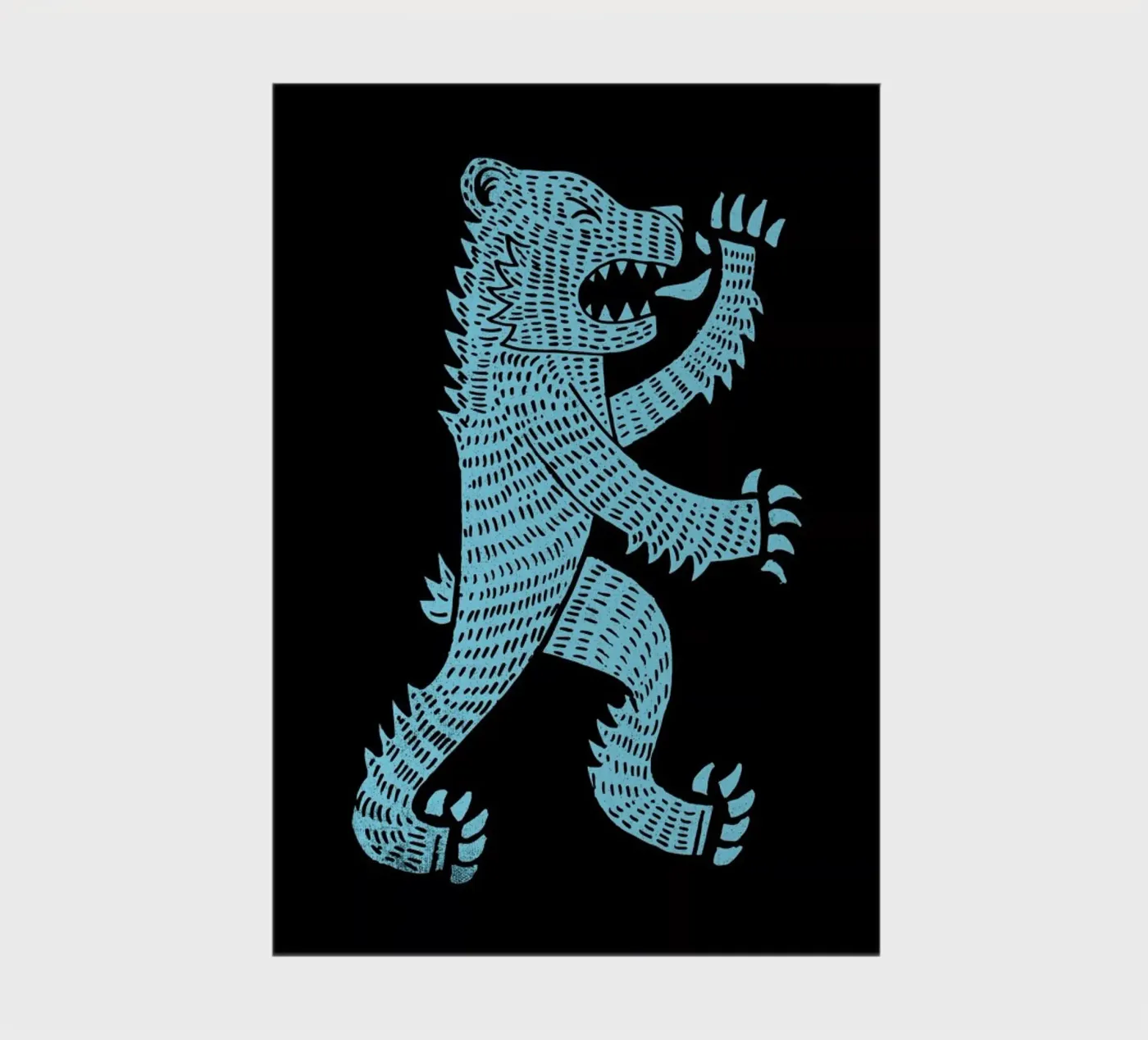 Bear Notizbuch von Matthew Taylor Wilson