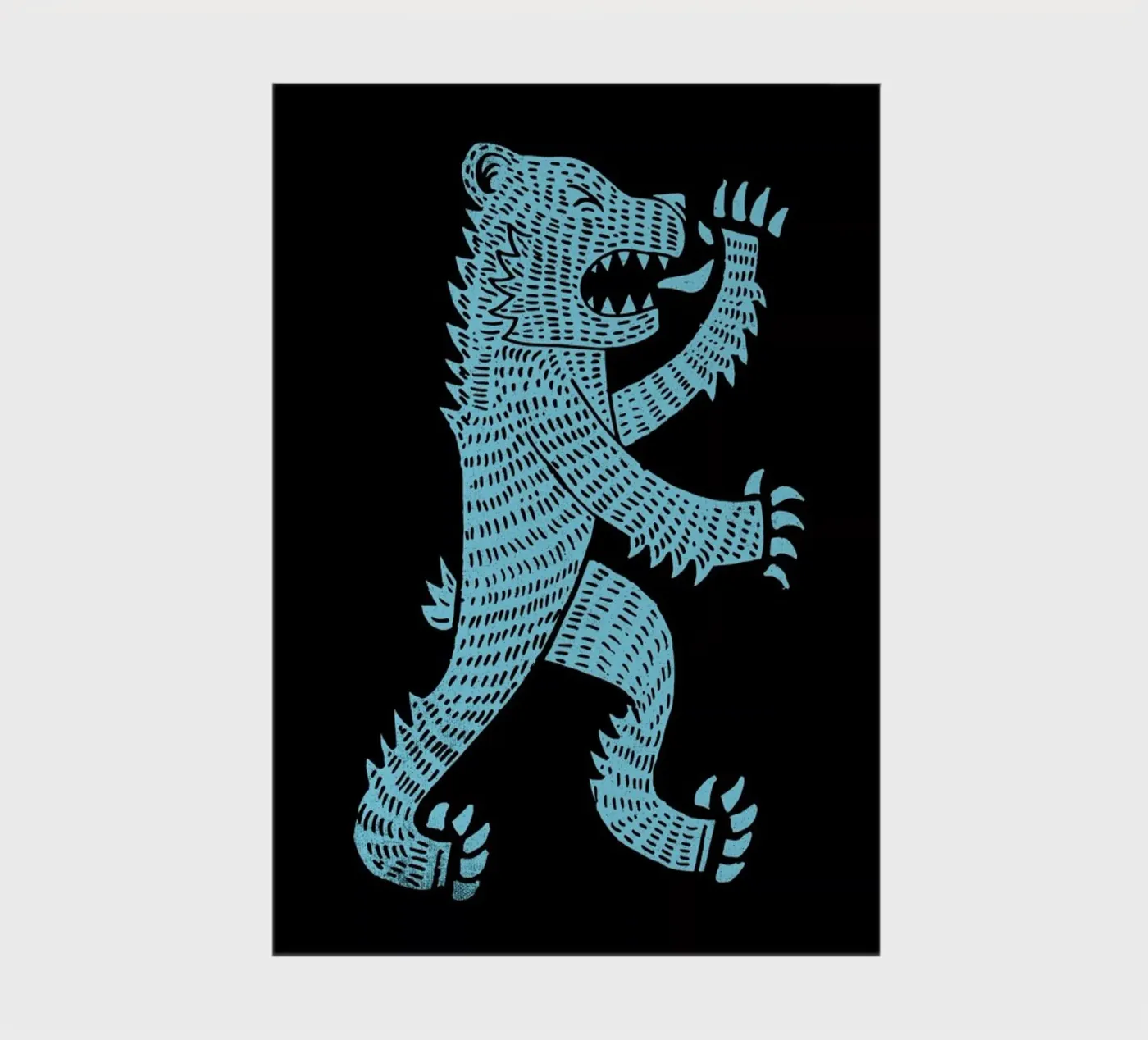 Bear Notizbuch von Matthew Taylor Wilson