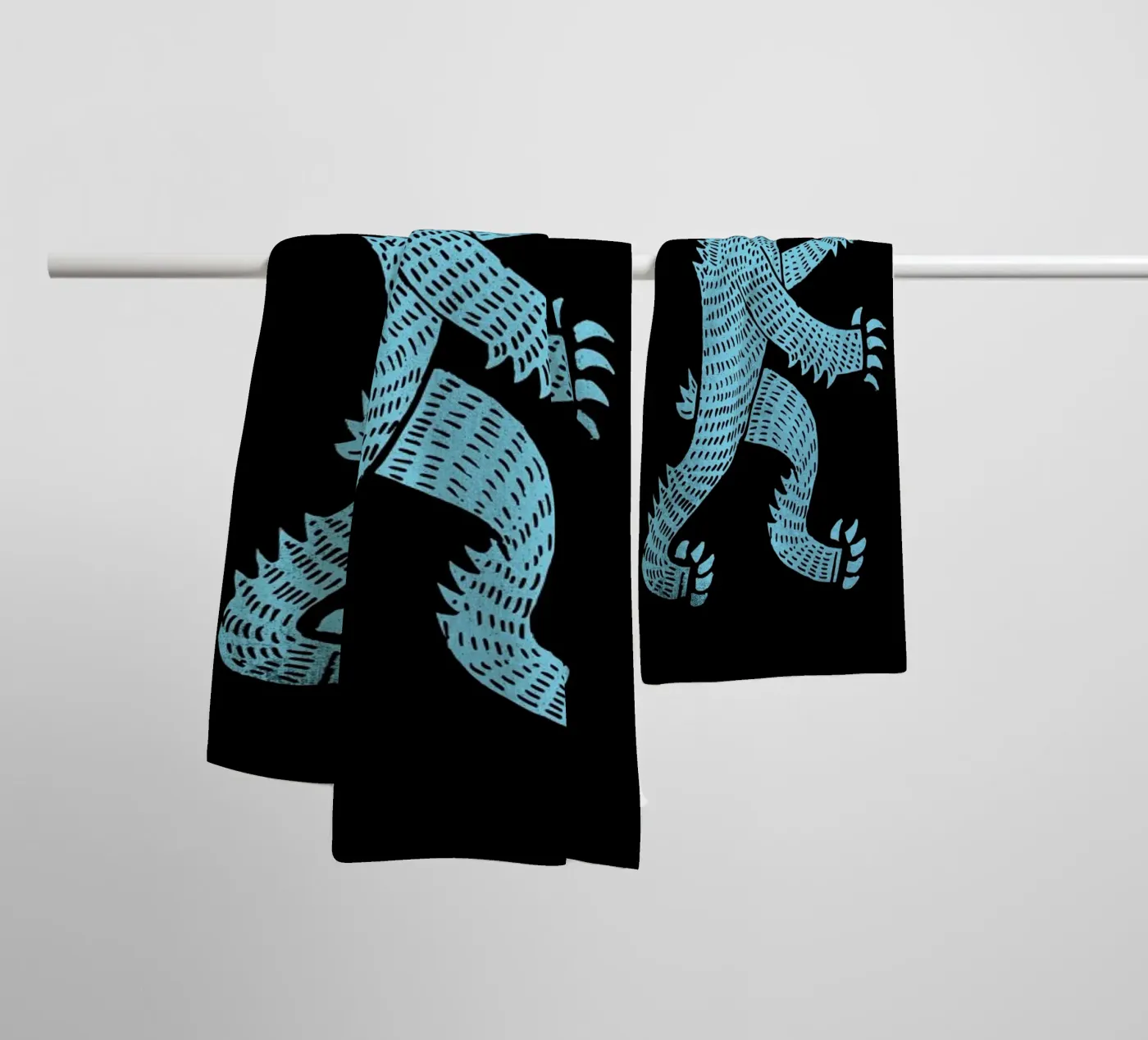 Bear towel by Matthew Taylor Wilson