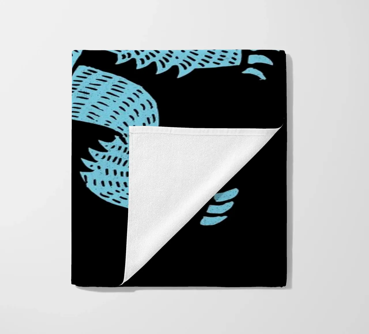 Bear beach towel by Matthew Taylor Wilson