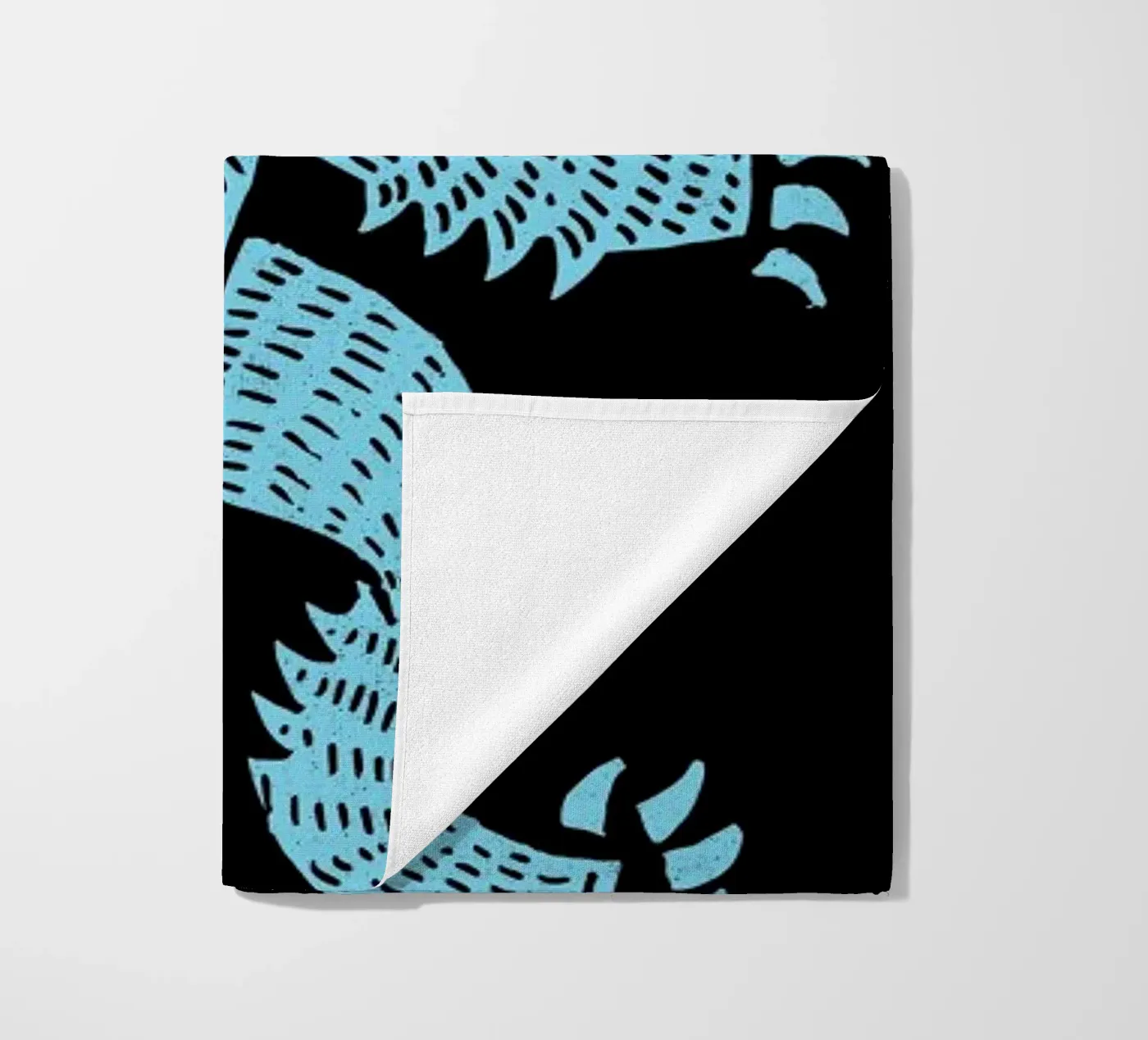 Bear beach towel by Matthew Taylor Wilson