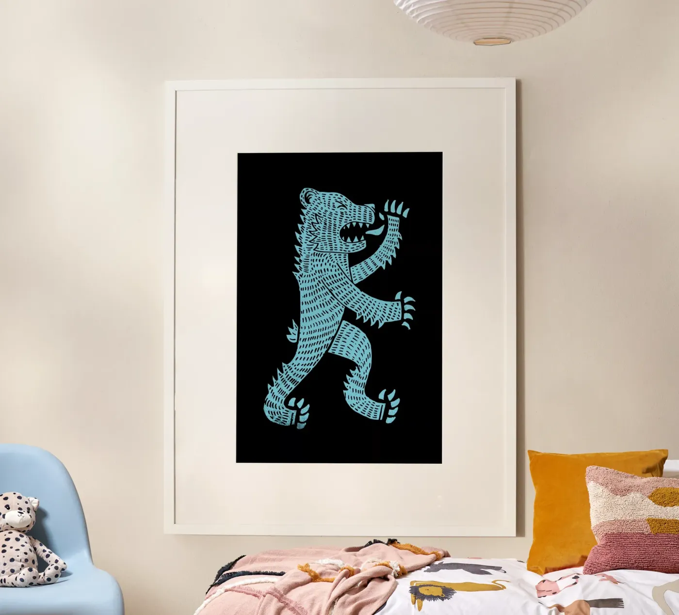 Bear poster van Matthew Taylor Wilson