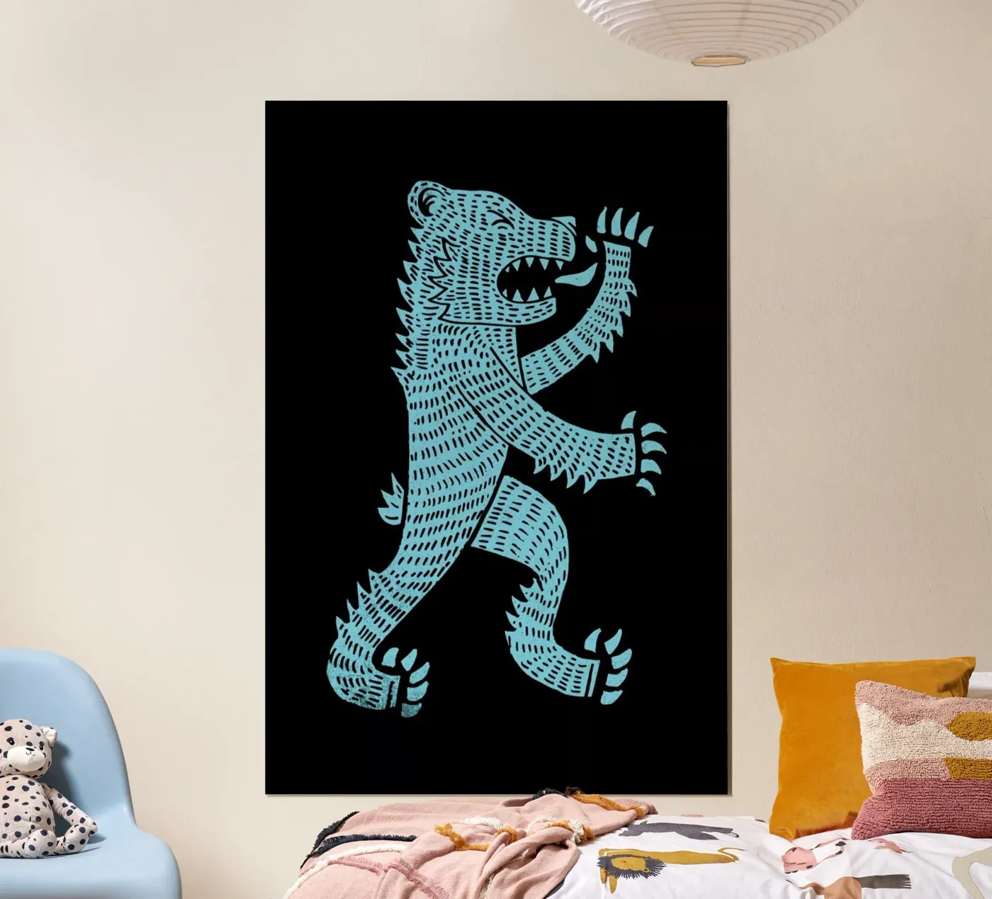Bear poster van Matthew Taylor Wilson
