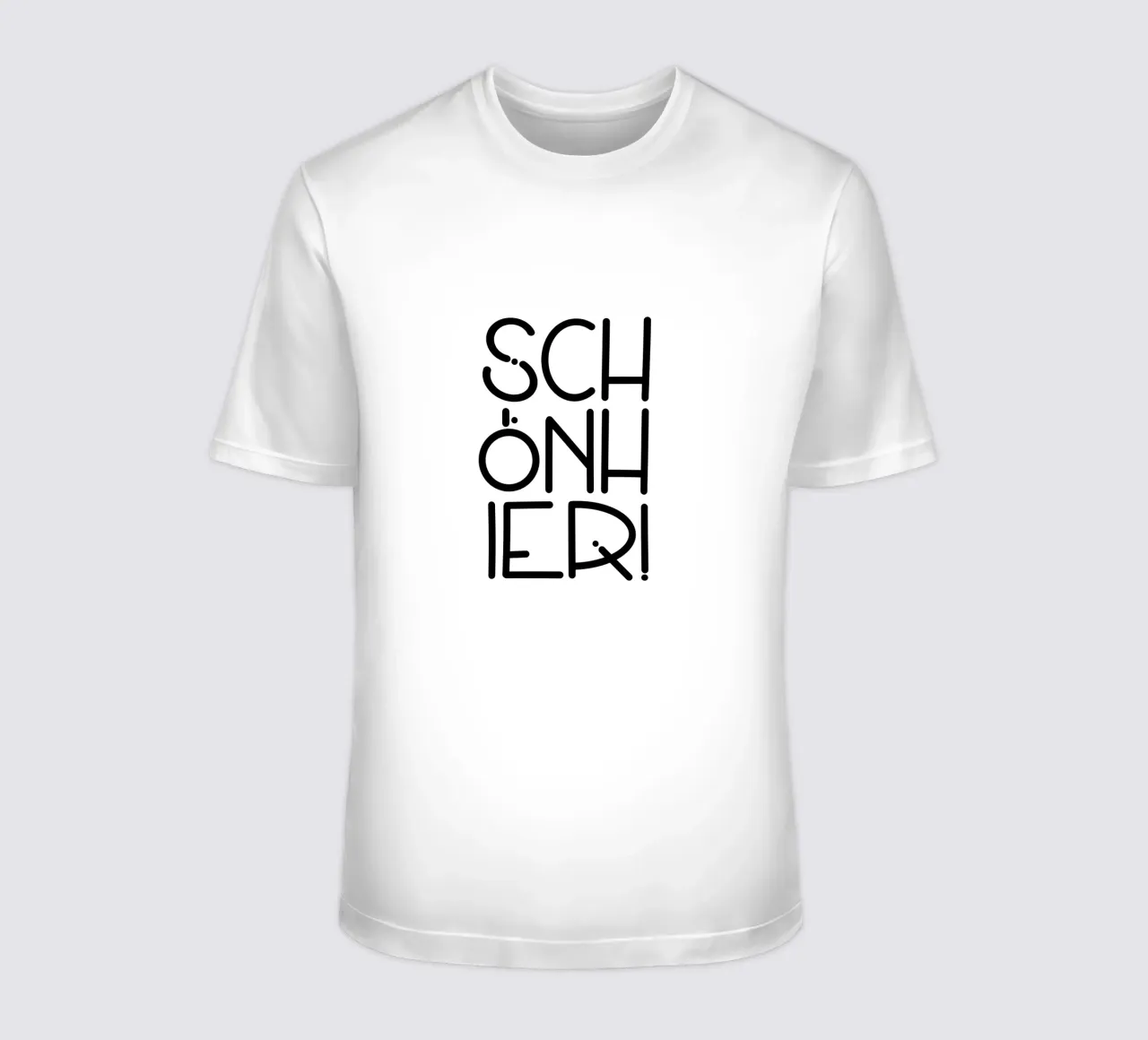 SCHÖN HIER! t-shirt by LIMITED EDITION LETTERS