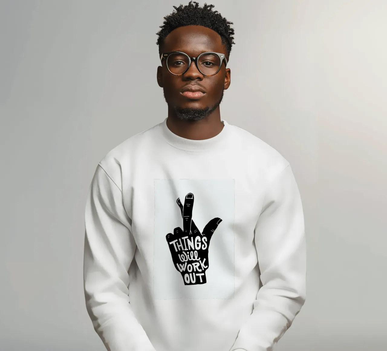 Things Work Out Sweatshirt von Matthew Taylor Wilson