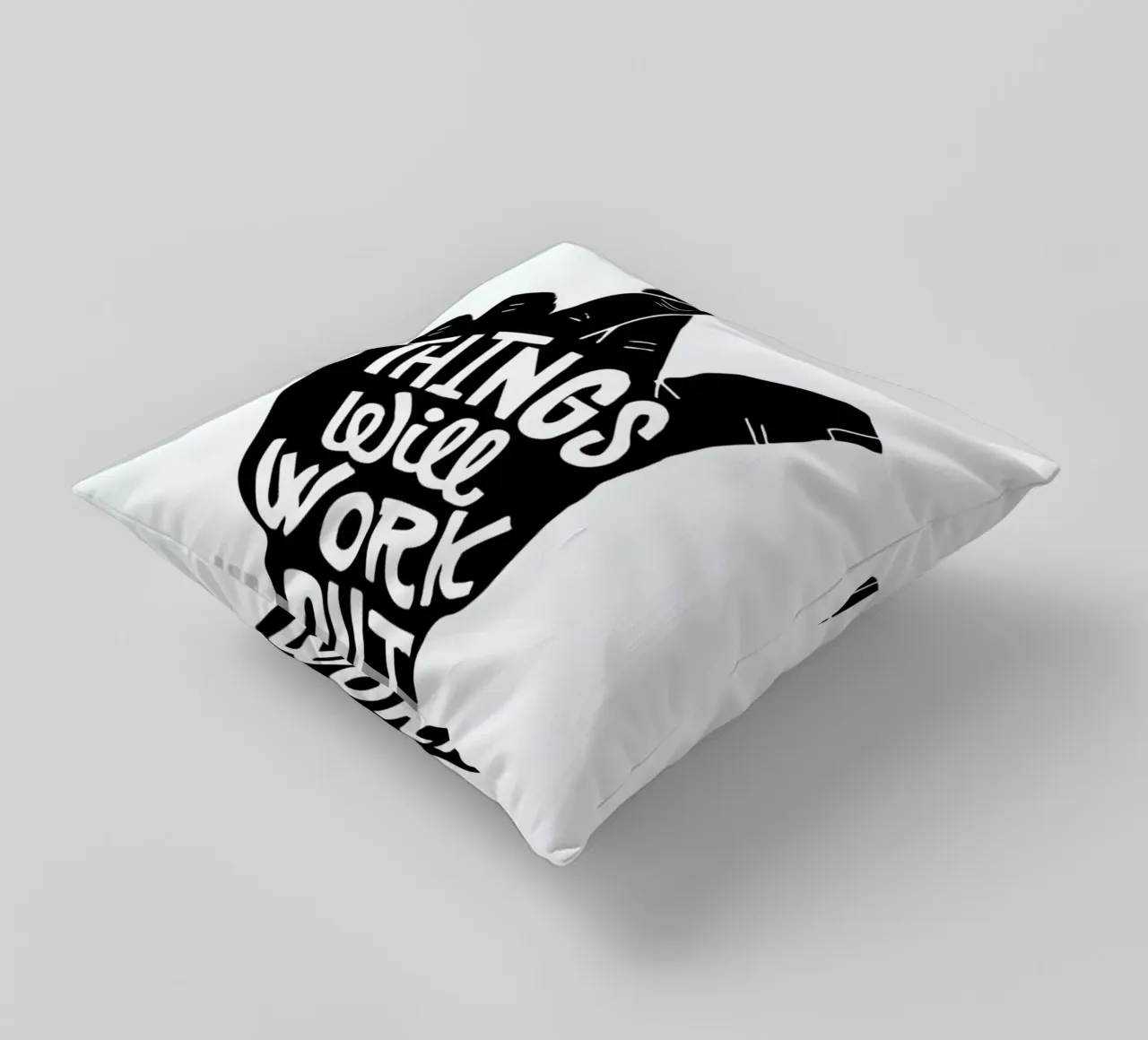 Things Work Out cuscino da Matthew Taylor Wilson