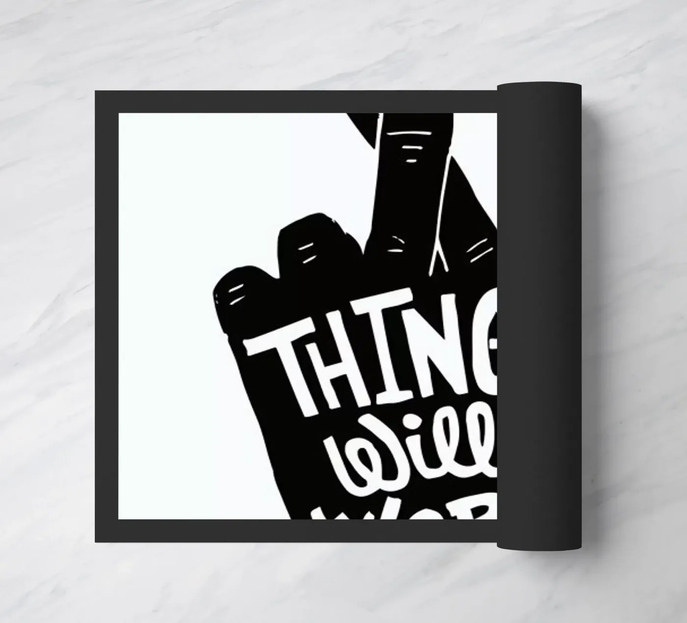 Things Work Out deurmat van Matthew Taylor Wilson
