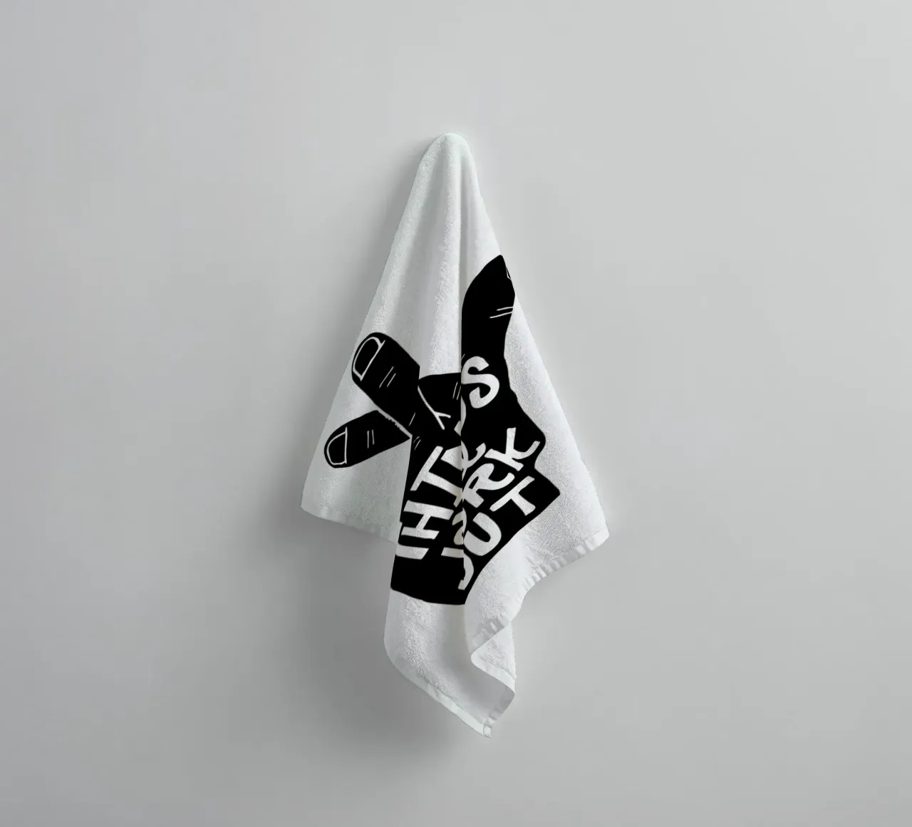 Things Work Out towel by Matthew Taylor Wilson