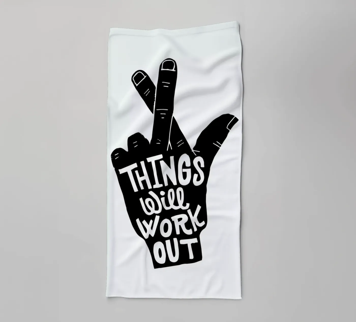 Things Work Out badhanddoek van Matthew Taylor Wilson