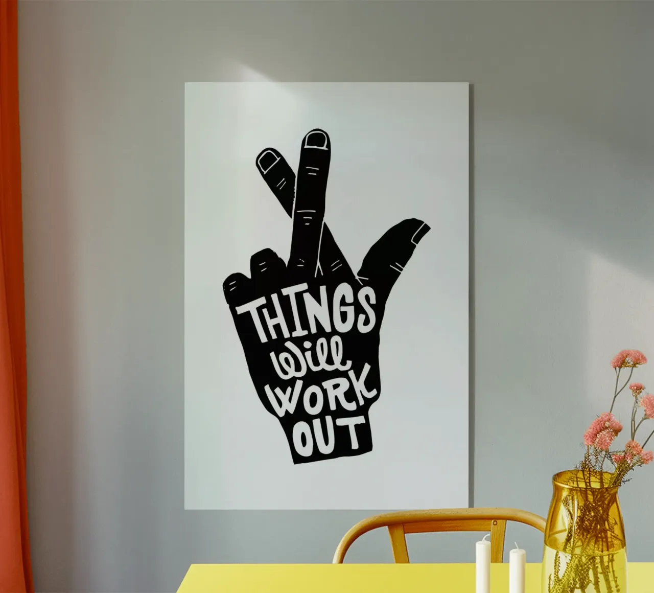 Things Work Out acryl van Matthew Taylor Wilson