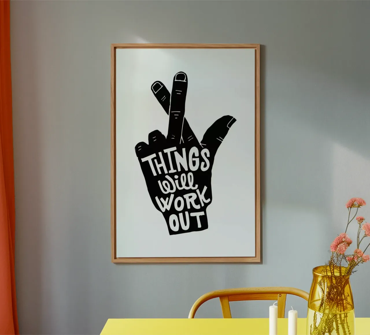 Things Work Out alluminio dibond da Matthew Taylor Wilson