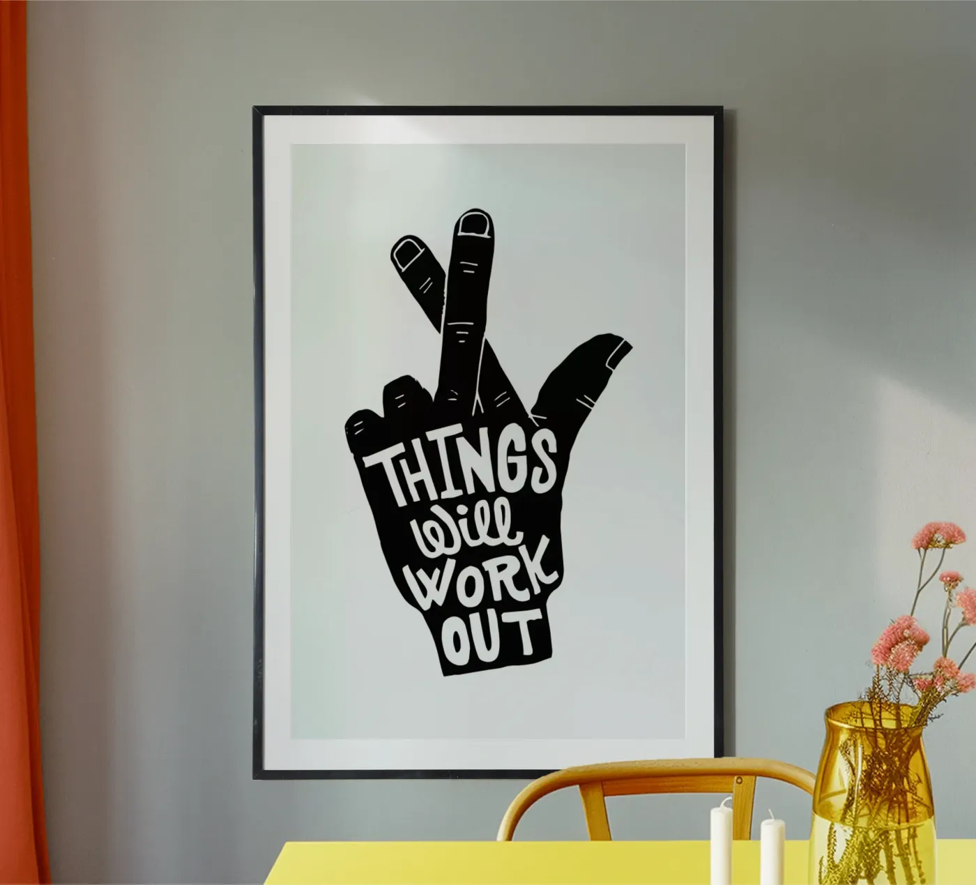 Things Work Out poster da Matthew Taylor Wilson