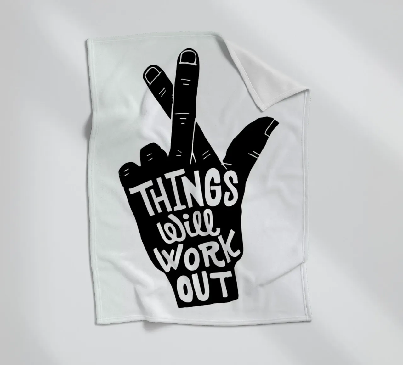 Things Work Out fleecedeken van Matthew Taylor Wilson