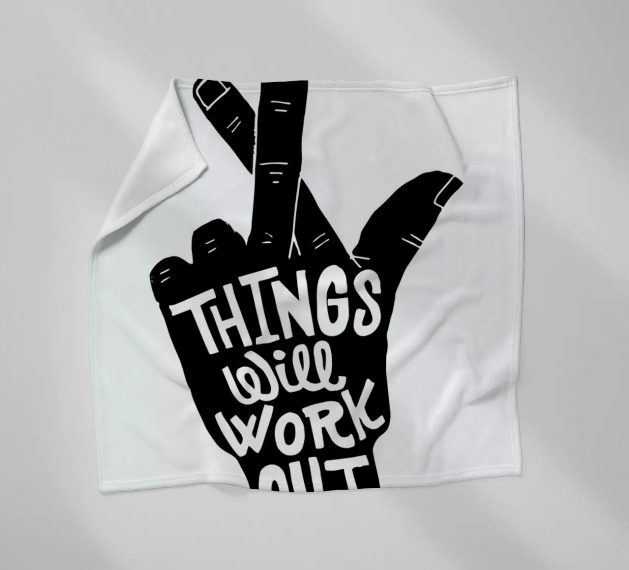 Things Work Out fleecedeken van Matthew Taylor Wilson