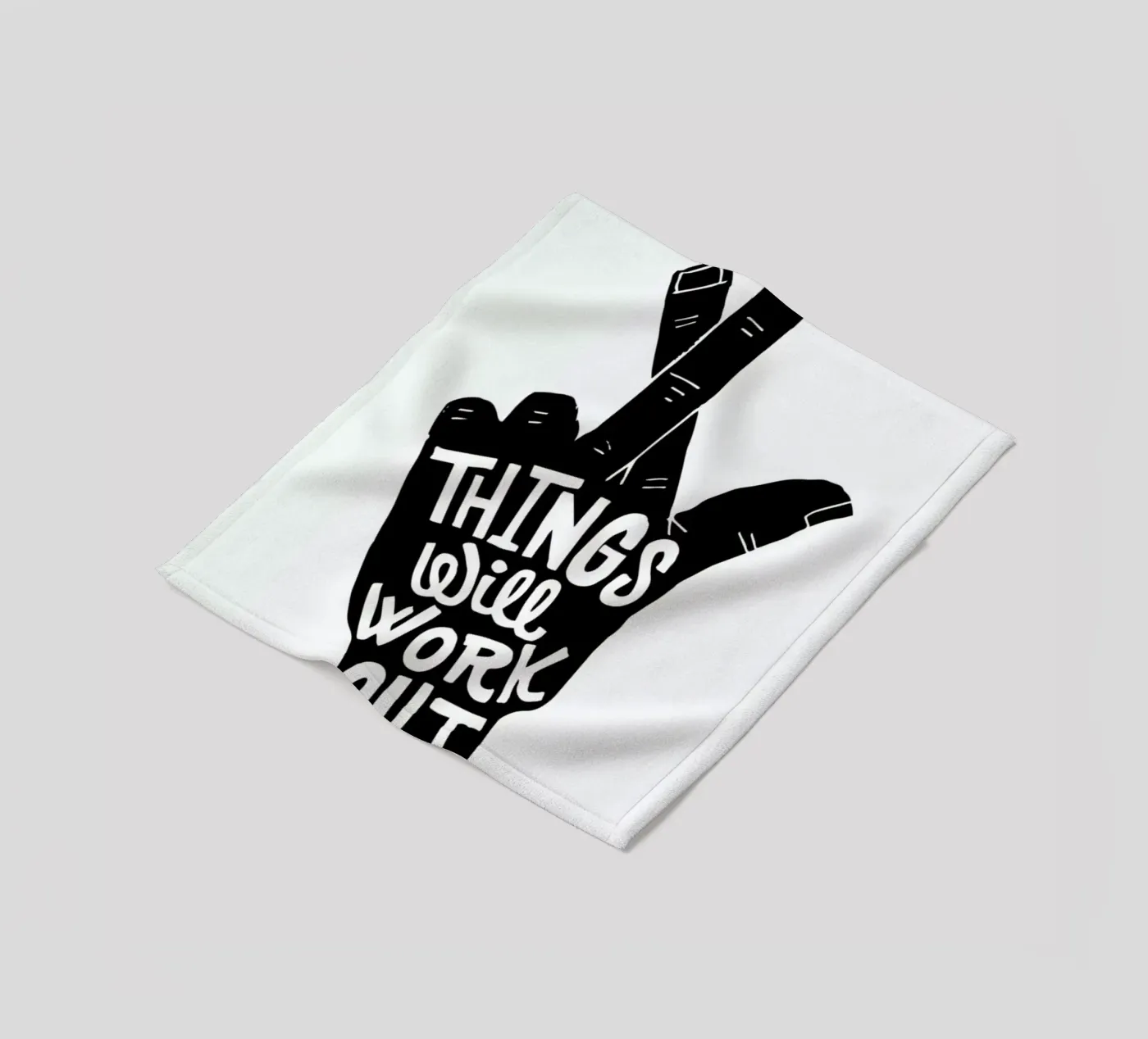 Things Work Out fleecedeken van Matthew Taylor Wilson