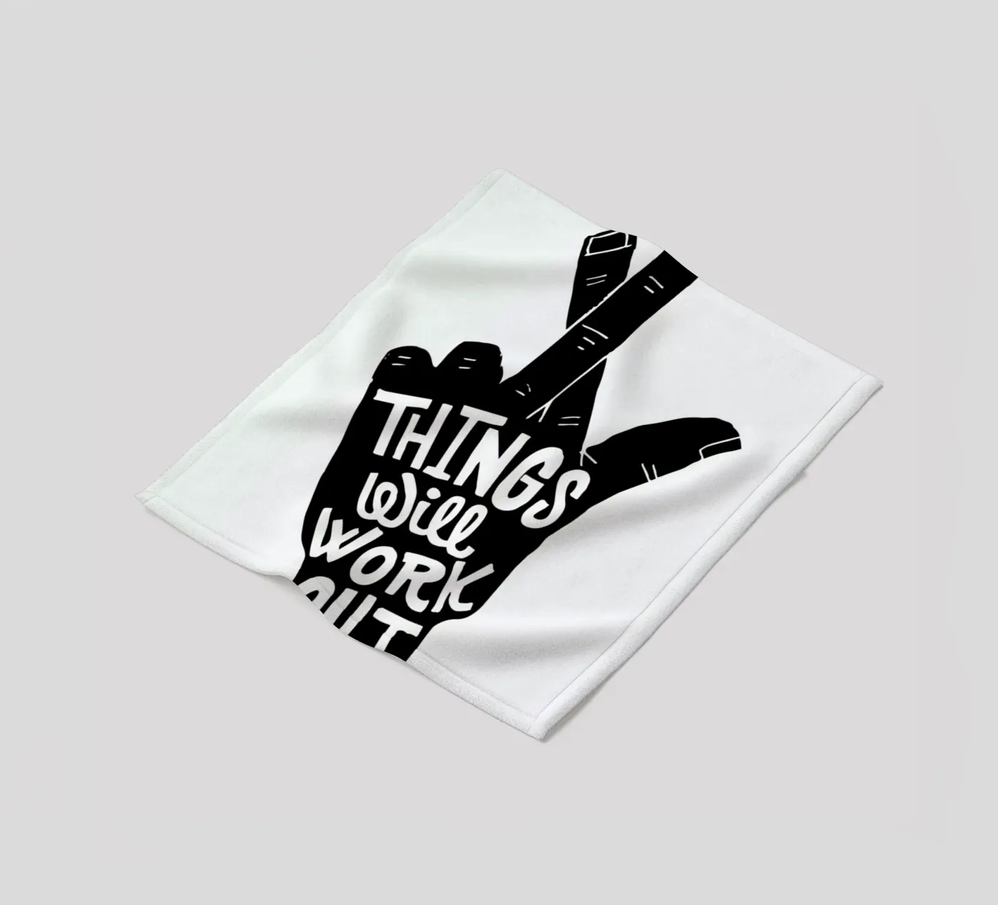 Things Work Out Fleecedecke von Matthew Taylor Wilson