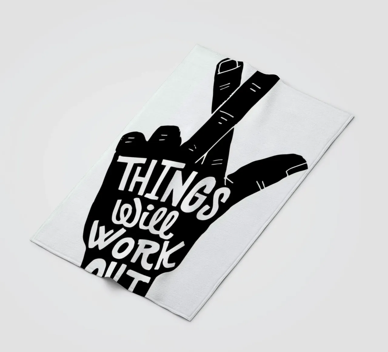 Things Work Out fleecedeken van Matthew Taylor Wilson