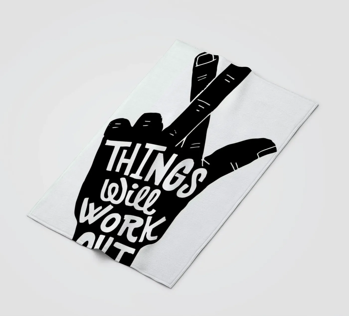 Things Work Out Fleecedecke von Matthew Taylor Wilson