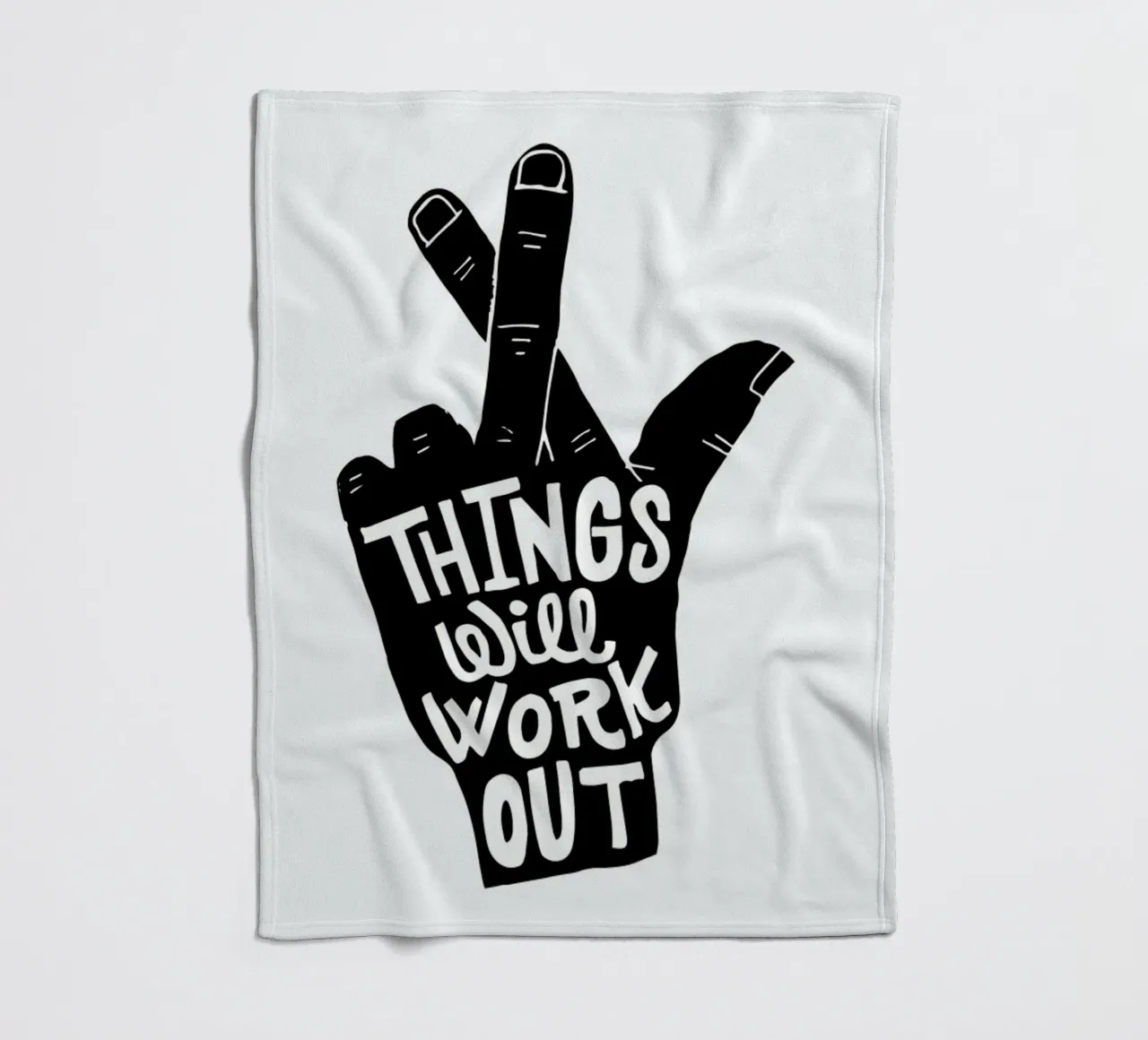 Things Work Out fleecedeken van Matthew Taylor Wilson