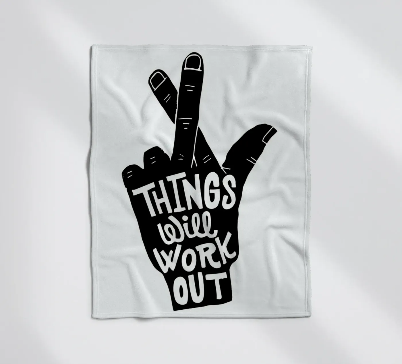 Things Work Out fleecedeken van Matthew Taylor Wilson