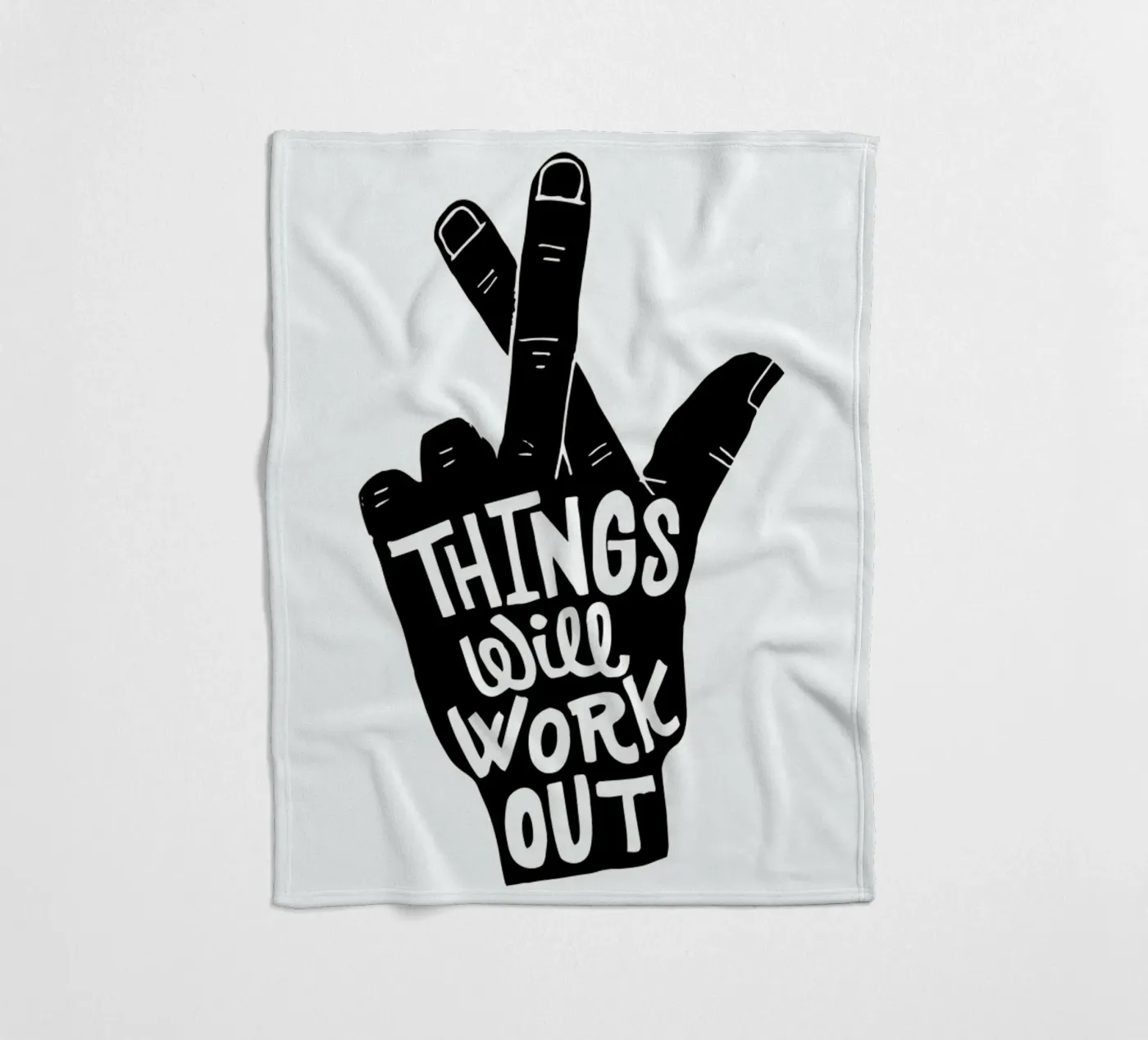 Things Work Out fleecedeken van Matthew Taylor Wilson