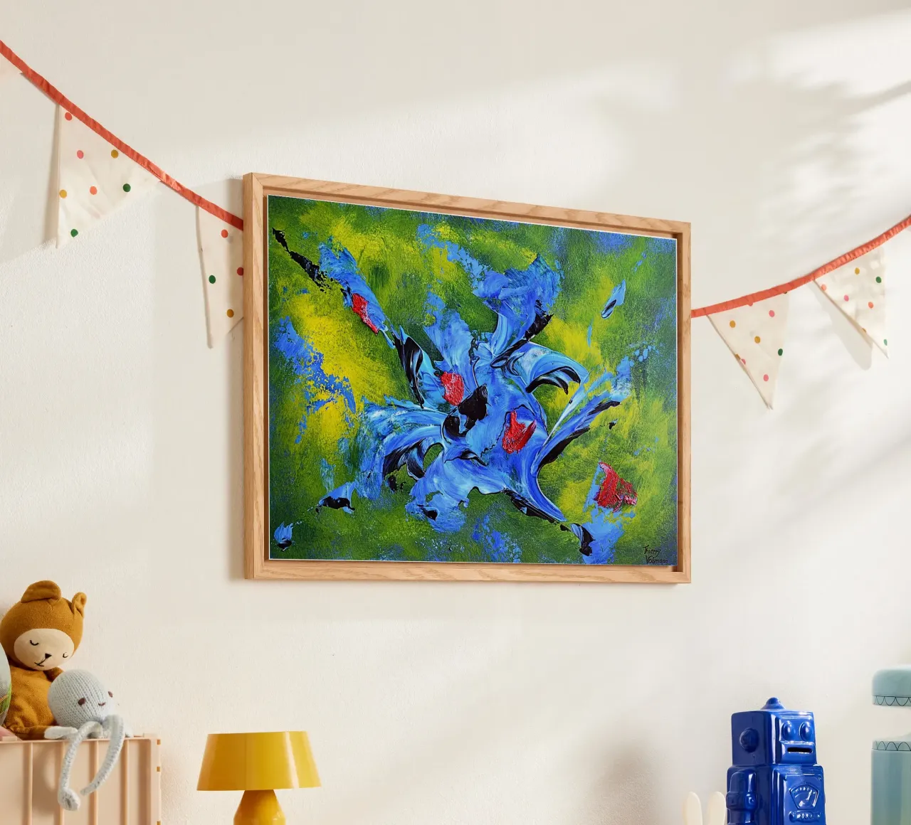 IDEAL GIFT 99 plexiglass da Thierry Vobmann Abstract painting