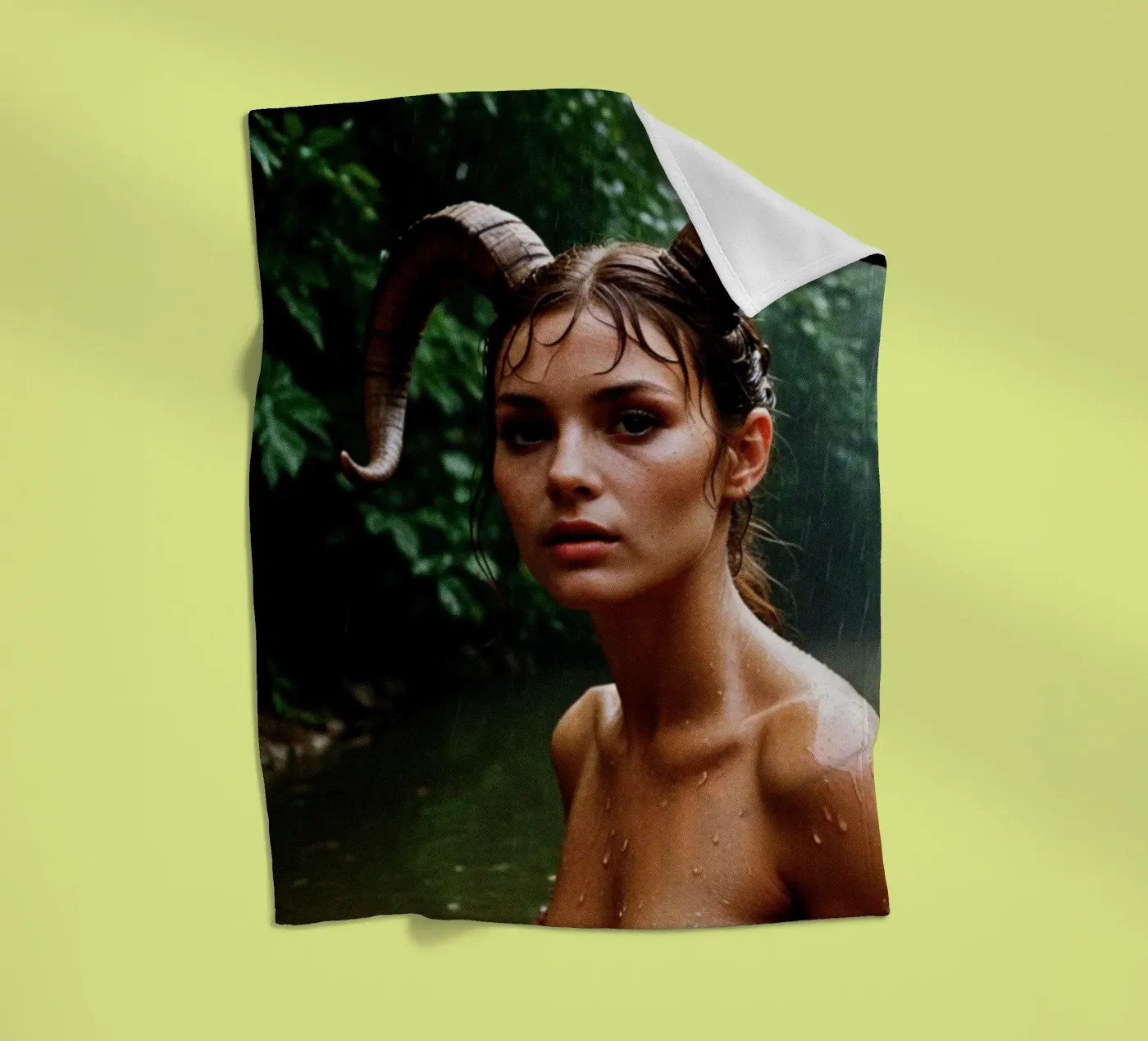 Faun fleece blanket by nomad