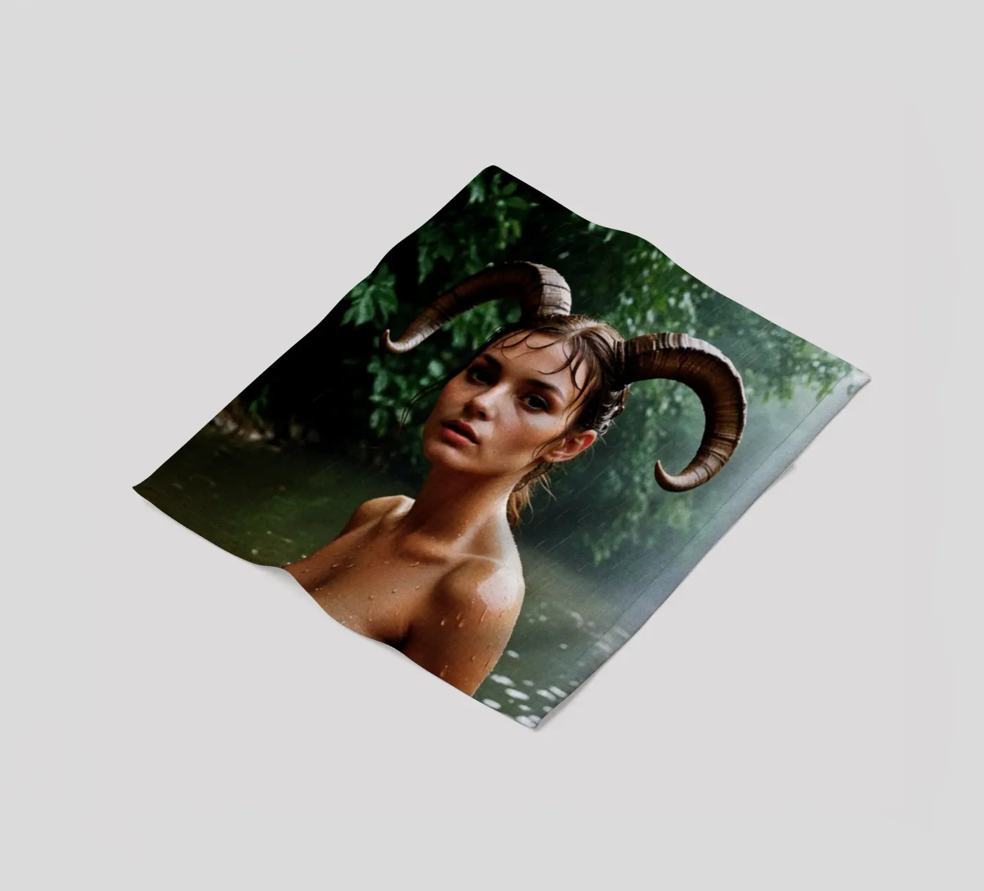 Faun fleece blanket by nomad