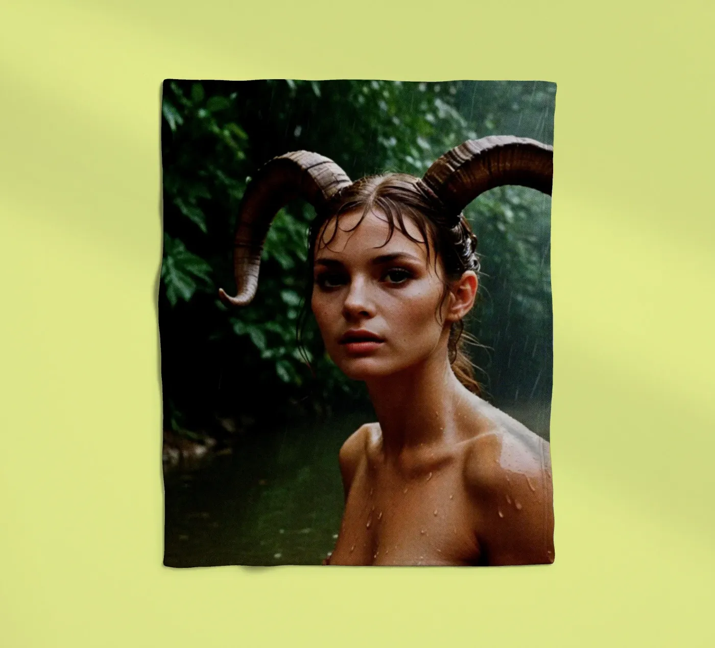 Faun fleece blanket by nomad