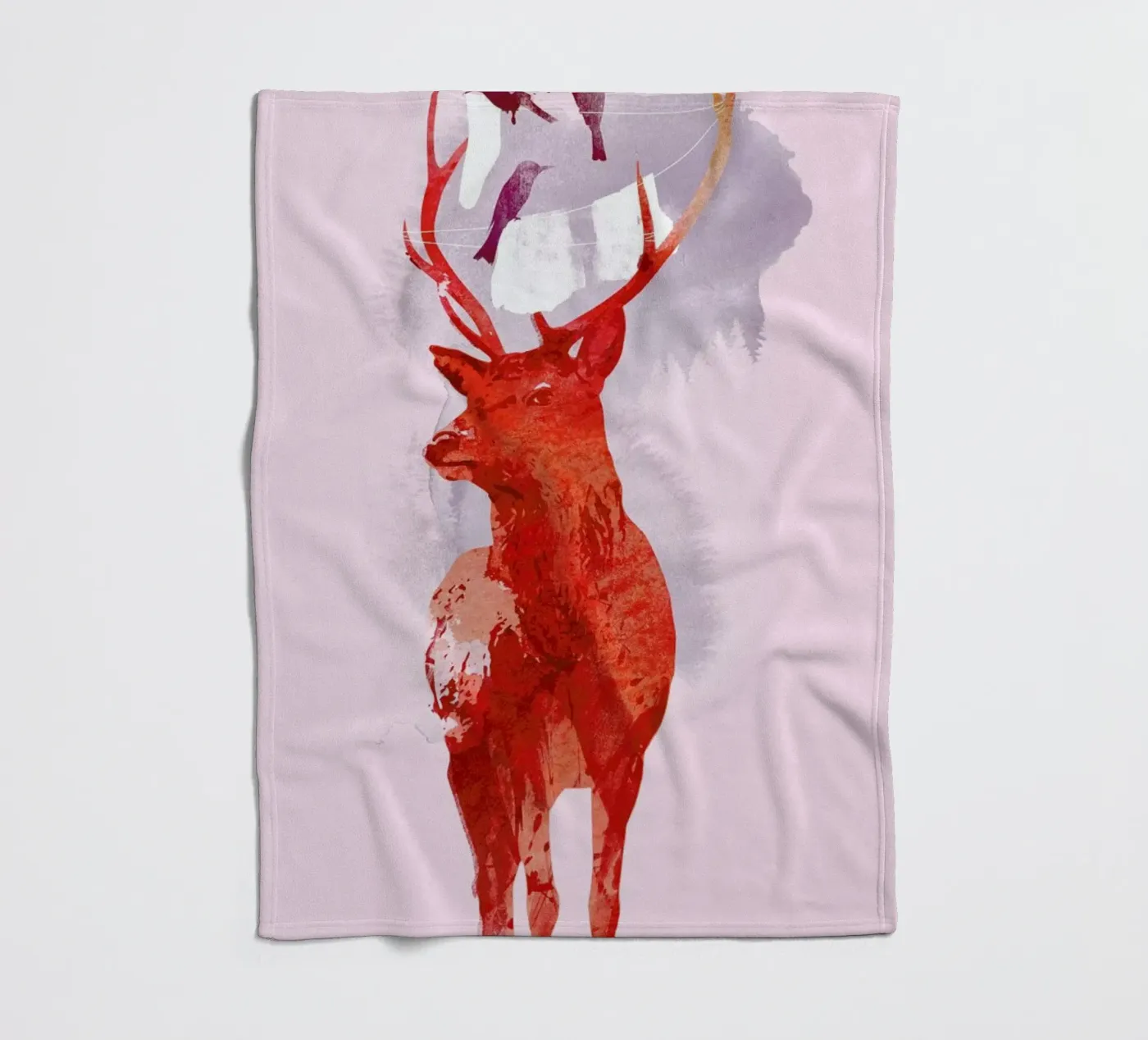 Useless deer Fleecedecke von Róbert Farkas