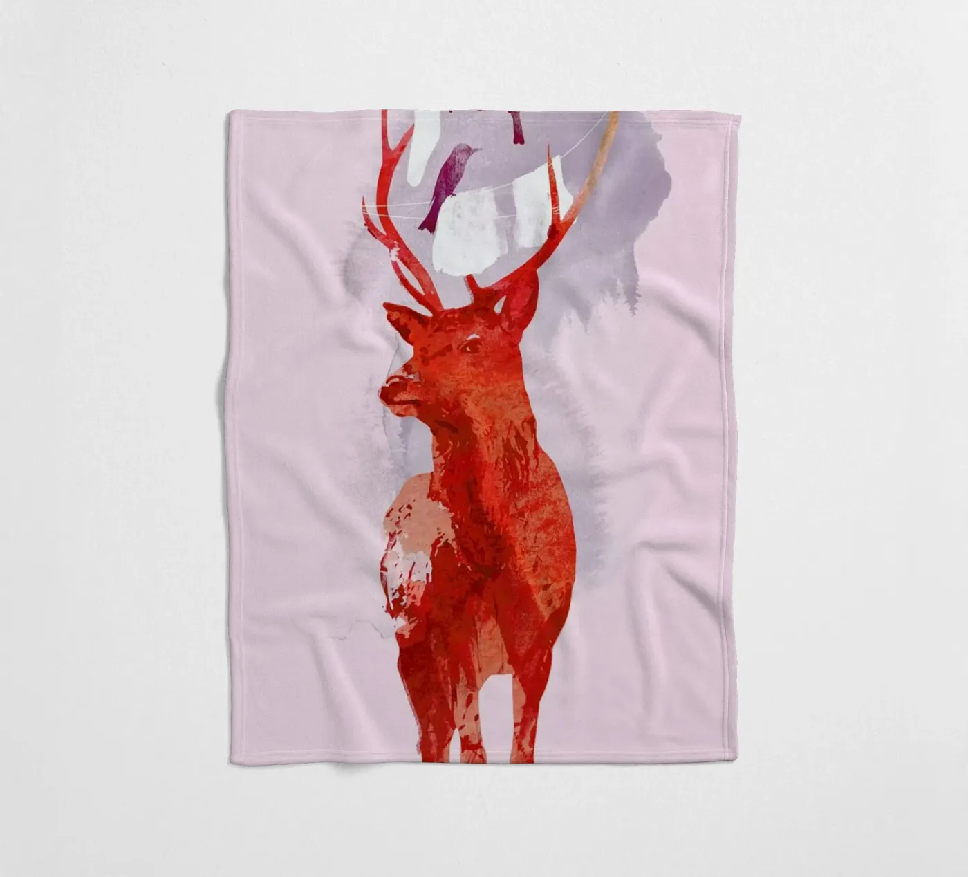 Useless deer Fleecedecke von Róbert Farkas